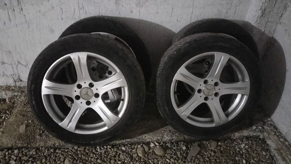 Титановые диски R17 на Мерседес
