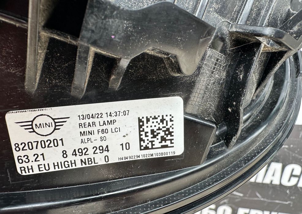 Стоп десен стопове Led за Мини Ф60 Mini Cooper COUNTRYMAN  F60 LCI