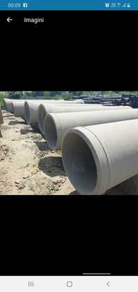 vând tuburi de beton premo cu inserție metalica