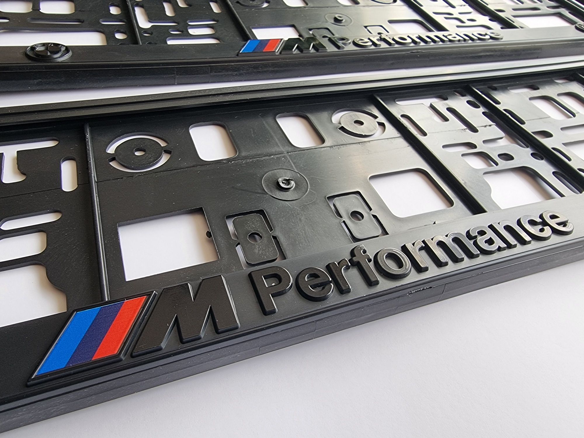 2 броя Подложки за регистрационен номер BMW M Performance