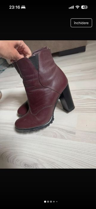 Ghete de piele Marelbo