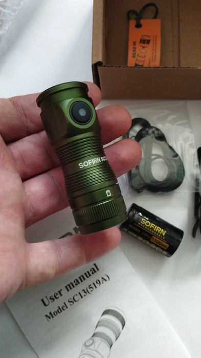 Sofirn SC13 cu Nichia 519a (sau cu SST40)