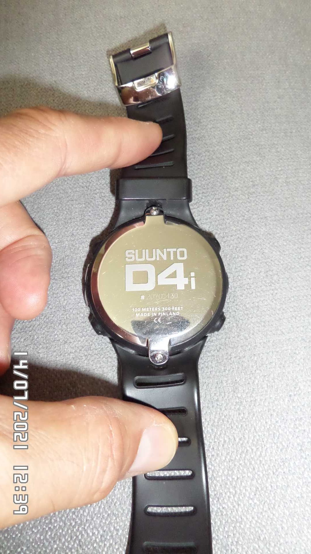 Ceas Suunto D 4 i scufundare.