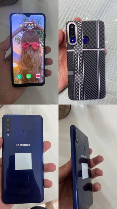 Самсунг А20s телефоны сатылады. Жап жаңа жағдайда