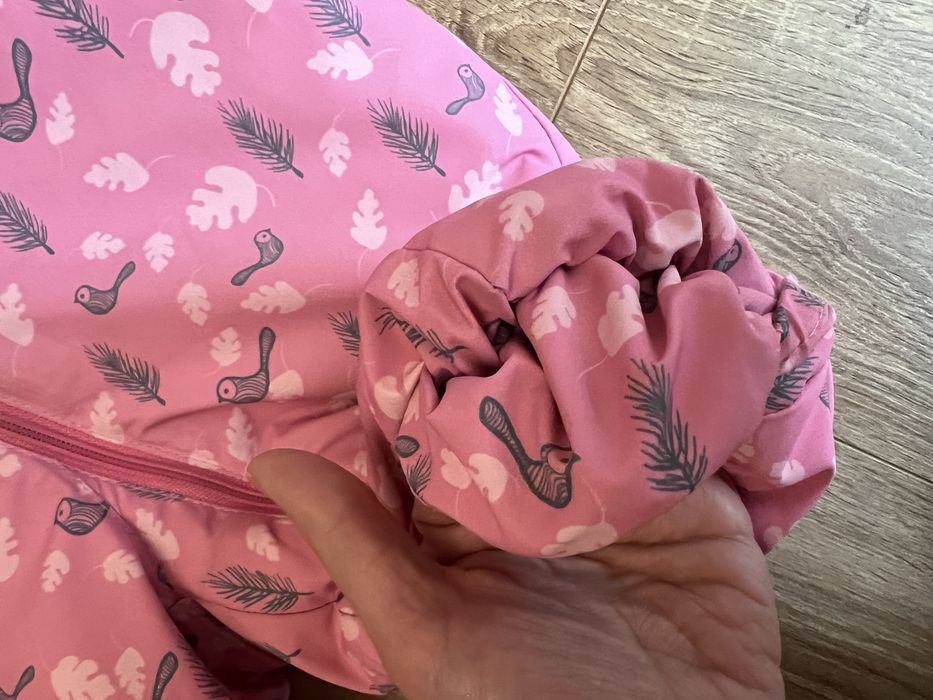 Очень теплый, зимний комбинезон на малышку