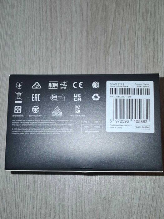 Amazfit GTS 4 Smartwatch - Dual-band GPS/ Offline Music