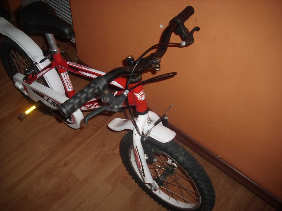 ИЗГОДНО Sprint 16" детски велосипед,колело със спомагателни.Промо цена