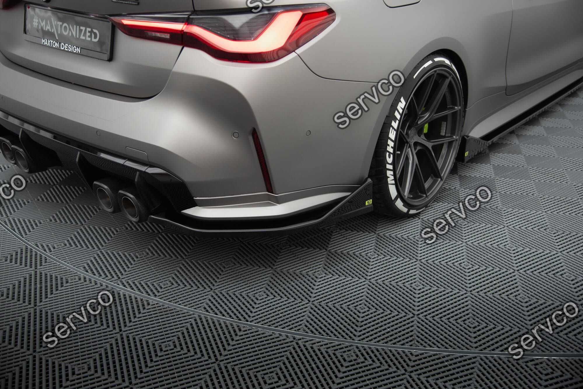 Prelungire bara spate Bmw Seria M4 G82 CSL Look 2021- v6 Maxton Design
