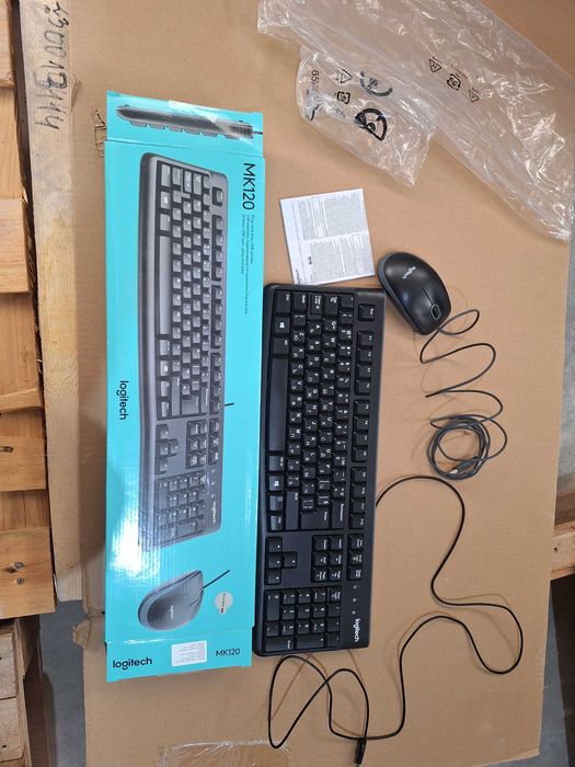 Мишка и клавиатура Logitech MK120