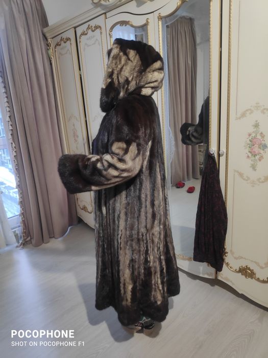 Норковая шуба, размер 48-50