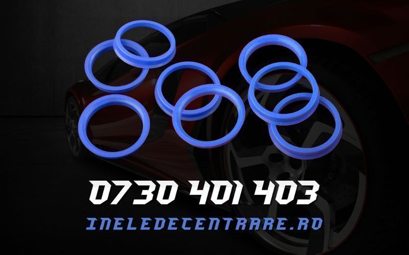 INELE CENTRARE/GHIDAJ/GHIDARE jante 72.5 - 70.1 mm si alte dimensiuni