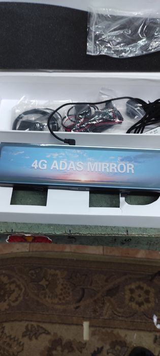 Oglindă auto cu Android 2GB/32GB 4G GPS DVR ecran 12inchi