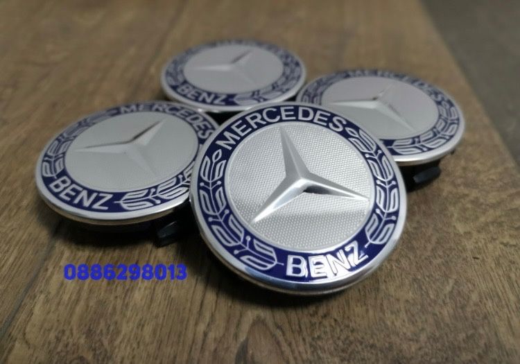 Mercedes benz капачки 75 mm c220 e220 e320 s500