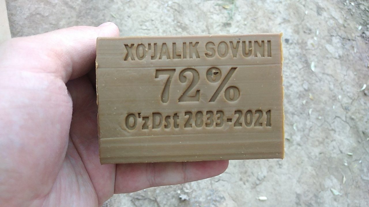 Xo'jalik sovuni 72 %