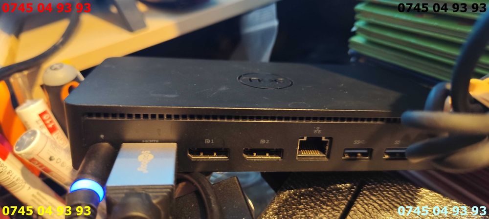 dock docking Dell D6000 cu alimentator perfect functional