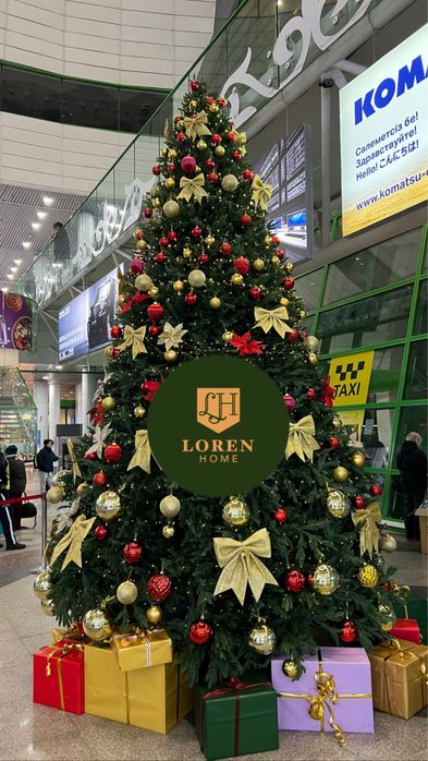 Елки Искуственные Большие Литые