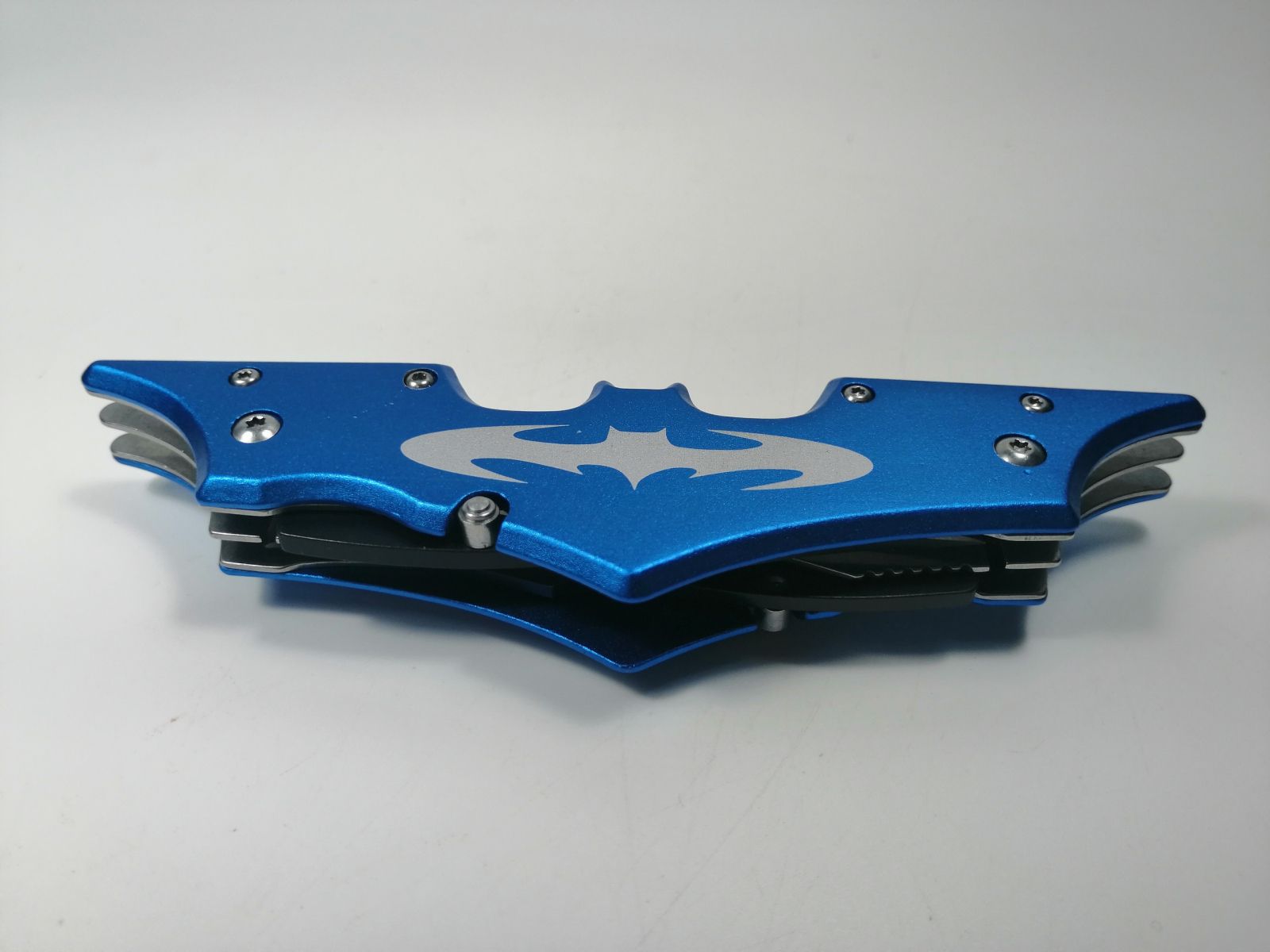 Briceag, doua taisuri, Batman Style, prindere curea, 27 cm
