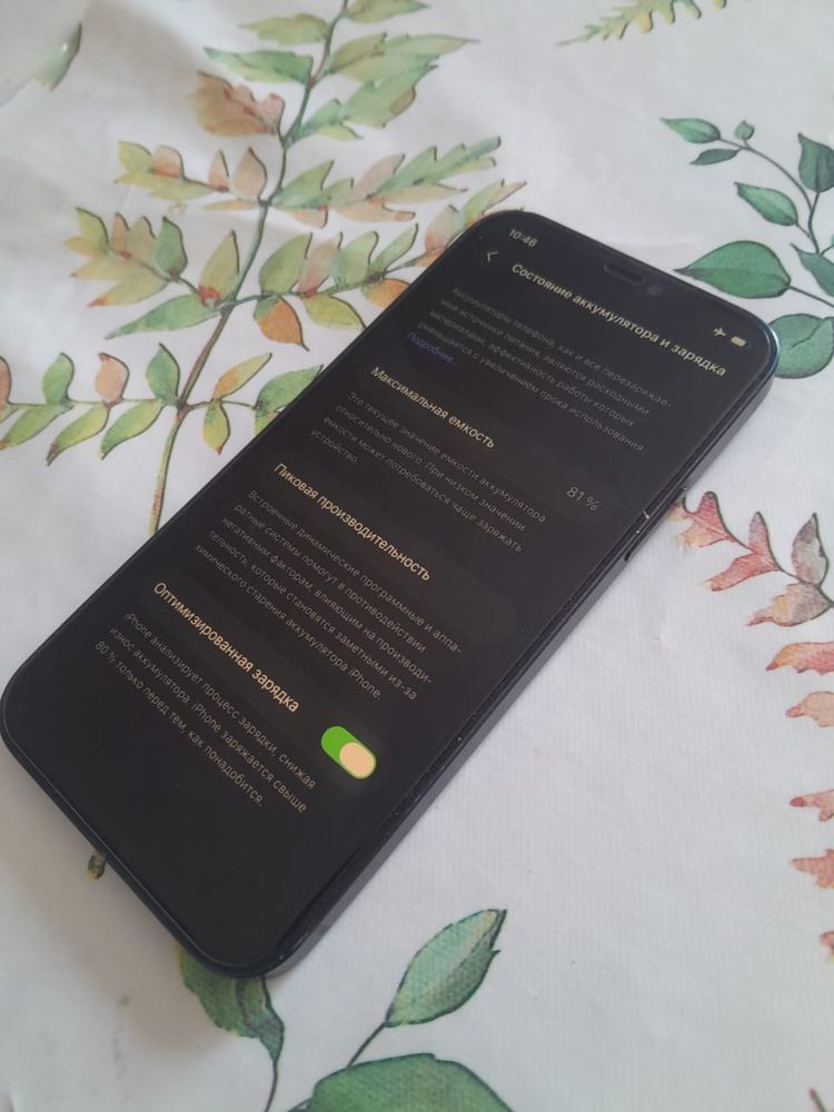 Iphone 12 / 128gb 81 %
