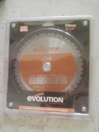 Disc panza lama multimaterial Evolution Rage 210-TCT