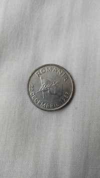 Moneda 10 Lei anul 1990 Romania