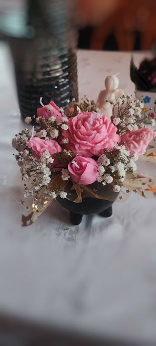 Aranjamente si decoratiuni din ceara