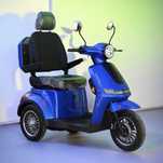 Електрическа триколка Maxmotors FM2 PRO 1800W/60V/25Ah Blue
