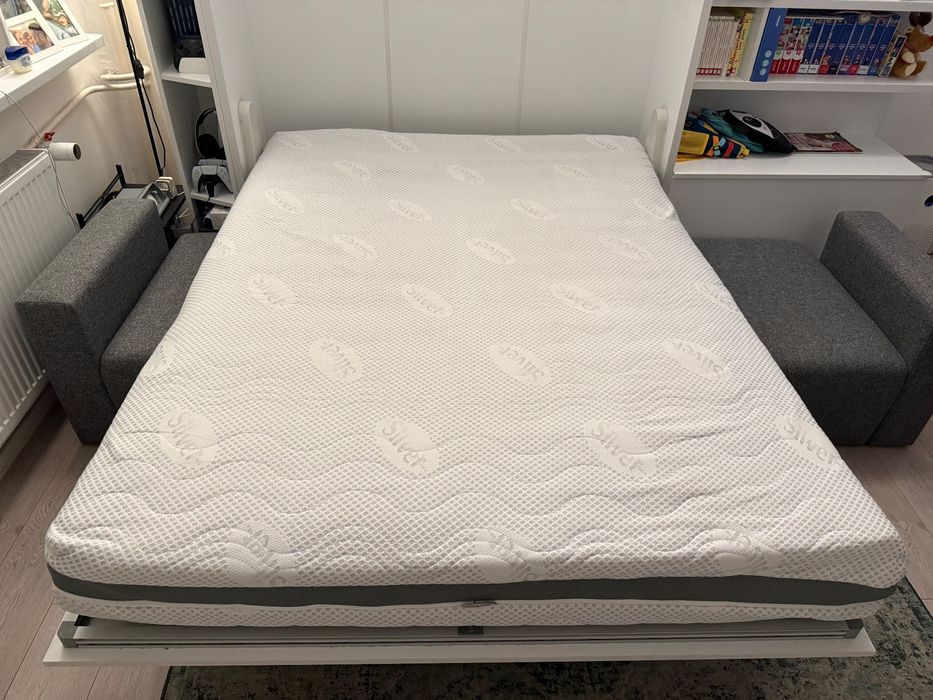 Saltea ortopedică Best Sleep Silver Premier arcuri împachetate 150x200
