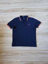 Оригинална мъжка тениска с яка Fred Perry