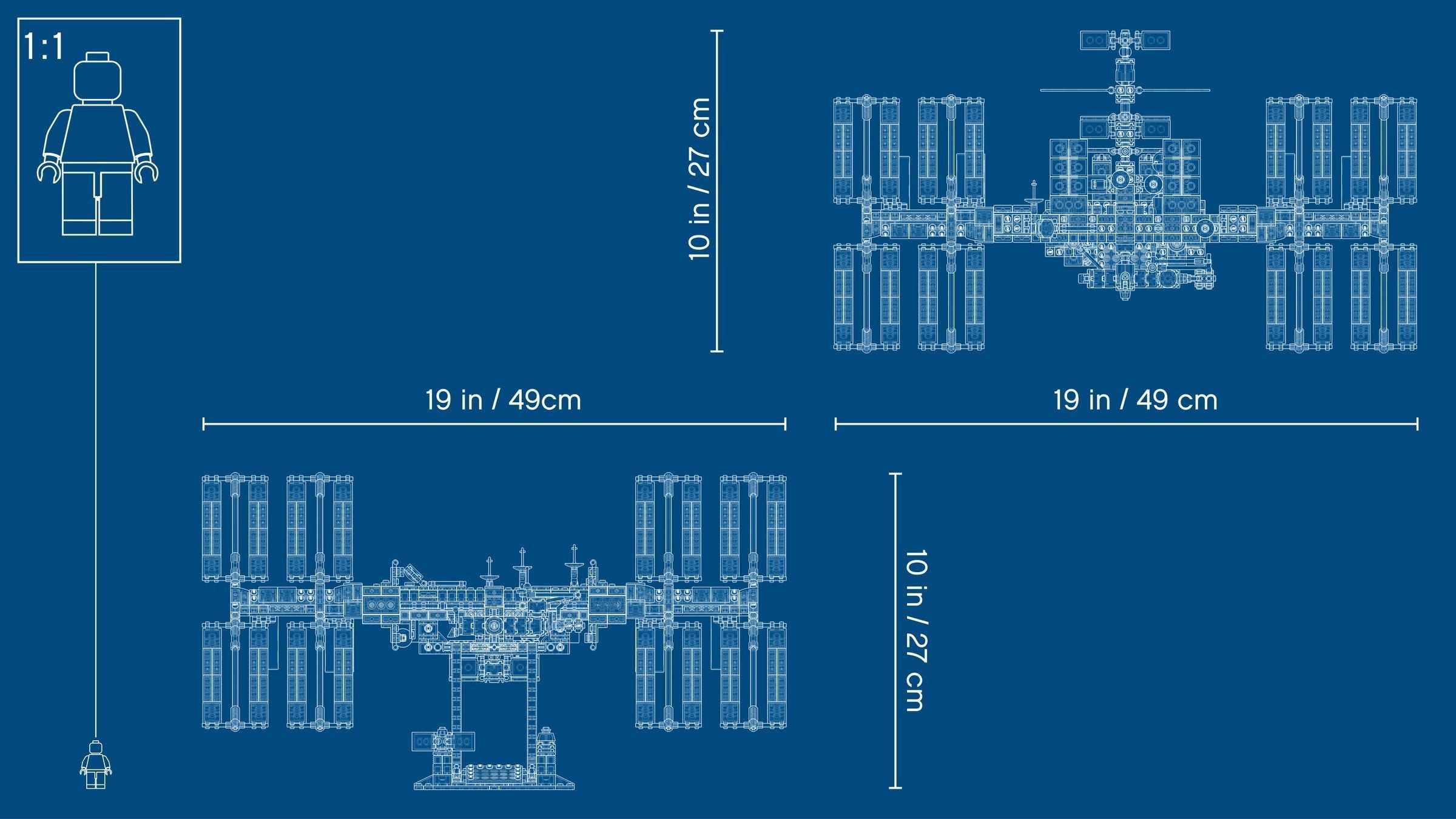 LEGO Ideas NASA- International Space Station 21321, 864p -NOU sigilat