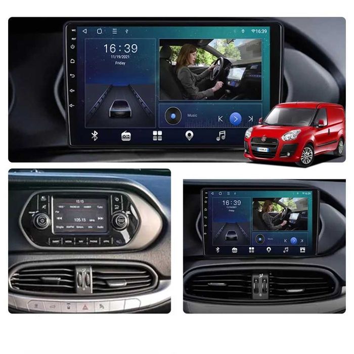 Navigatie Fiat Tipo Egea ( 2015 - 2021 ) Android Noua Garantie 2/4/8GB