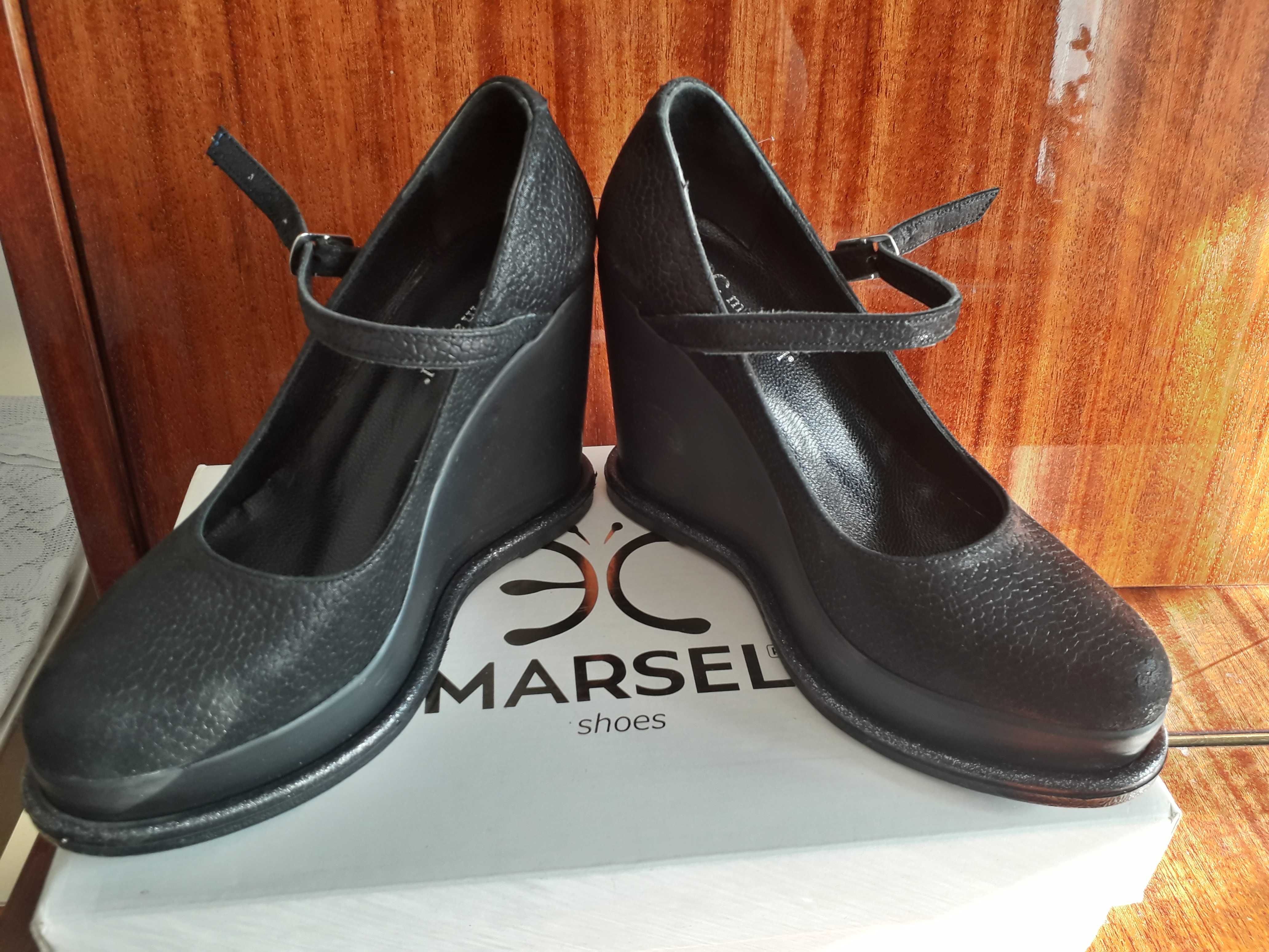 Продам женские кожаные туфли марки MARSEL 34 РАЗМЕР