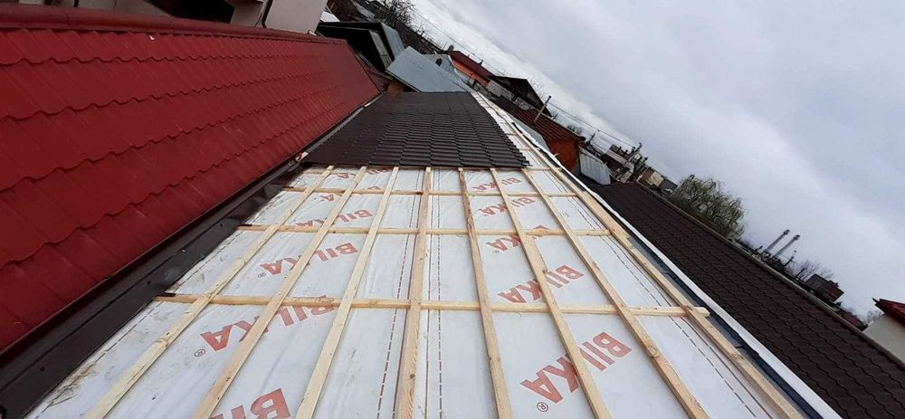 Reparatii orice tip acoperis, dulgherie, montaj orice tip acoperis