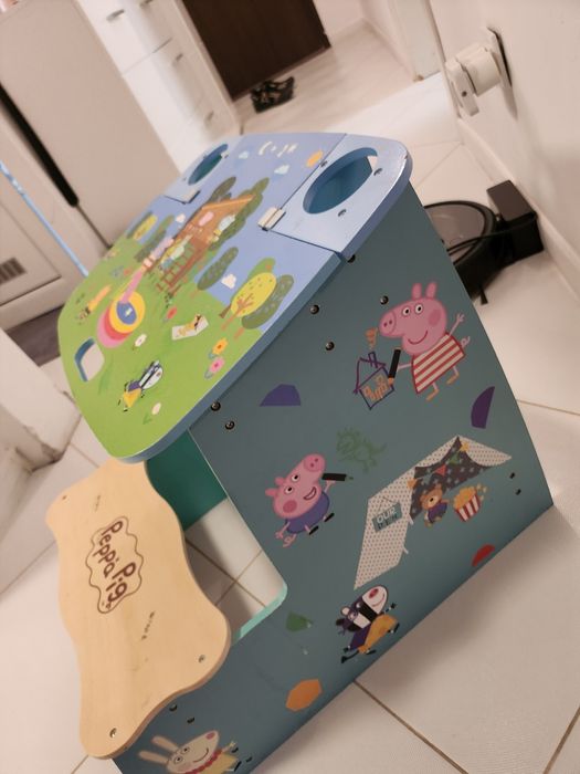 Peppa Pig дървена маса/ чин за рисуване