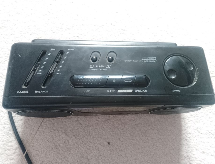 Radio cu ceas vintage Panasonic RC-X210 anii 90