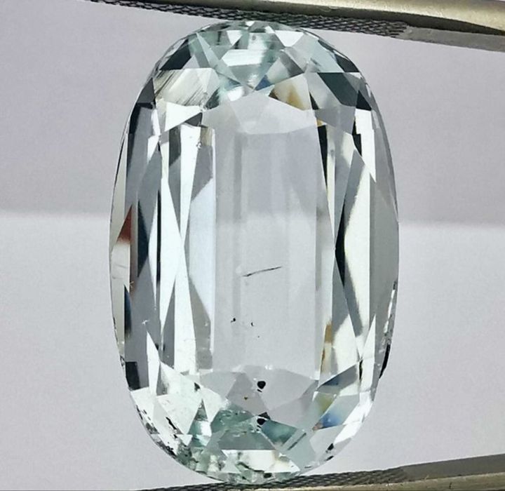 Acvamarin natural de 17,34 ct cu certificat ALGT