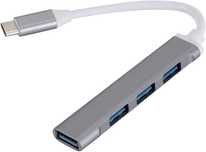USB Хъб Type C към USB3.0 - 4 изхода Digital One SP01077, c-809, hub
