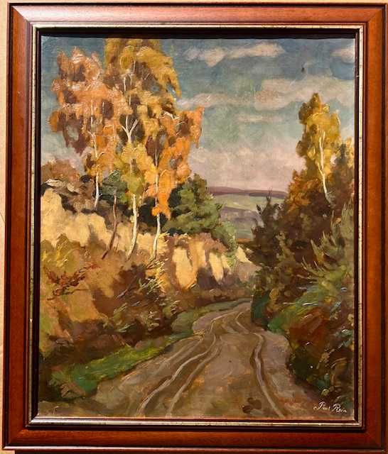 Școală germană. SUPERB! Paul Rein (1885-1946) ul/pz