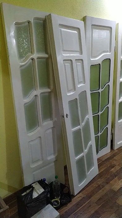 Деревянные двери реставрированные