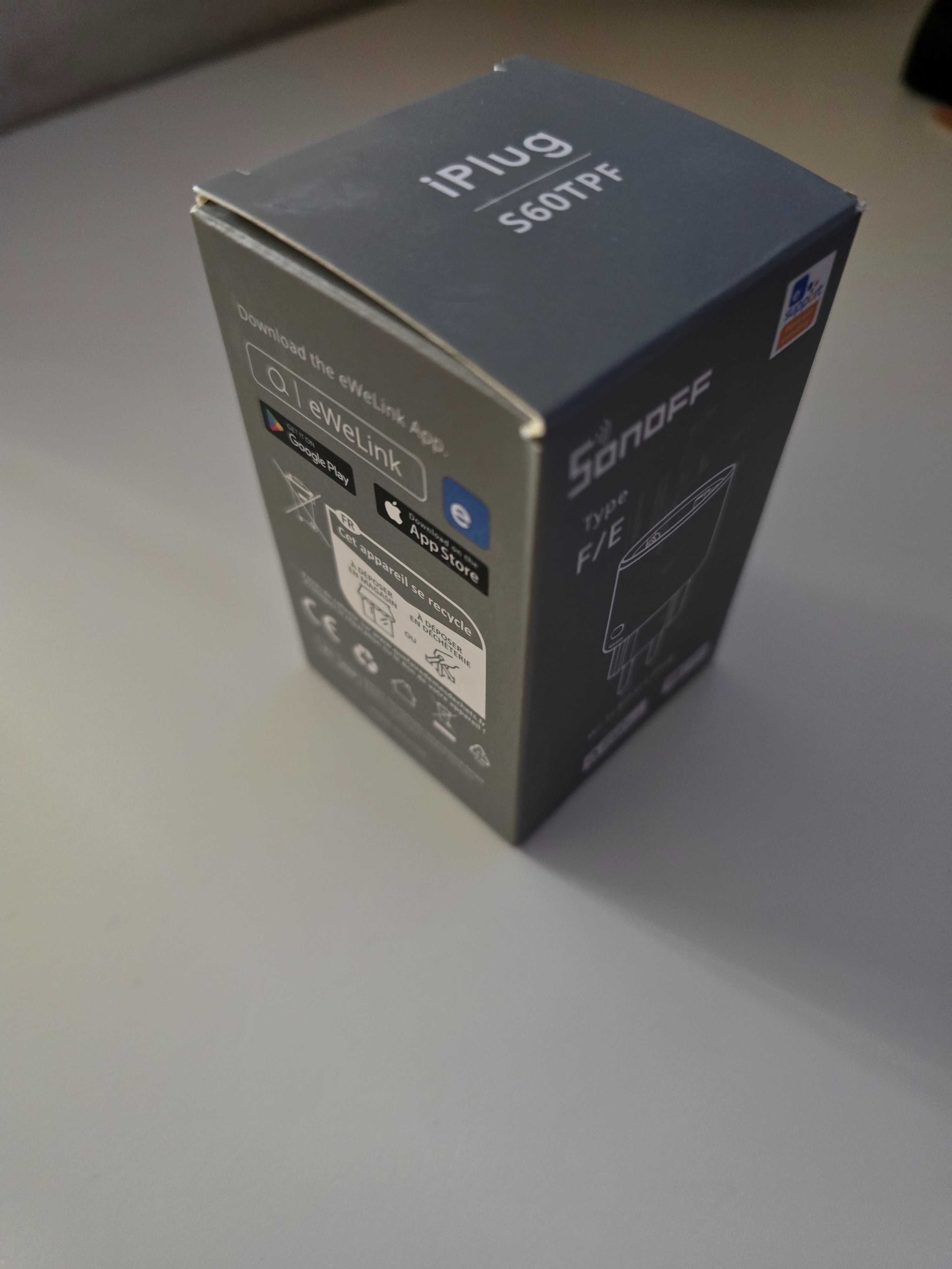 Смарт преходен контакт SONOFF iPlug S60 TPF 16A/4000W – WiFi