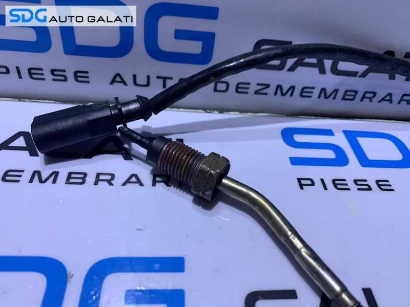 Sonda Senzor Temperatura Evacuare Gaze VW Golf 6 1.6 TDI CAYB CAYC 2008 - 2014 Cod 03L906088BD 03L906088GP [B0060]