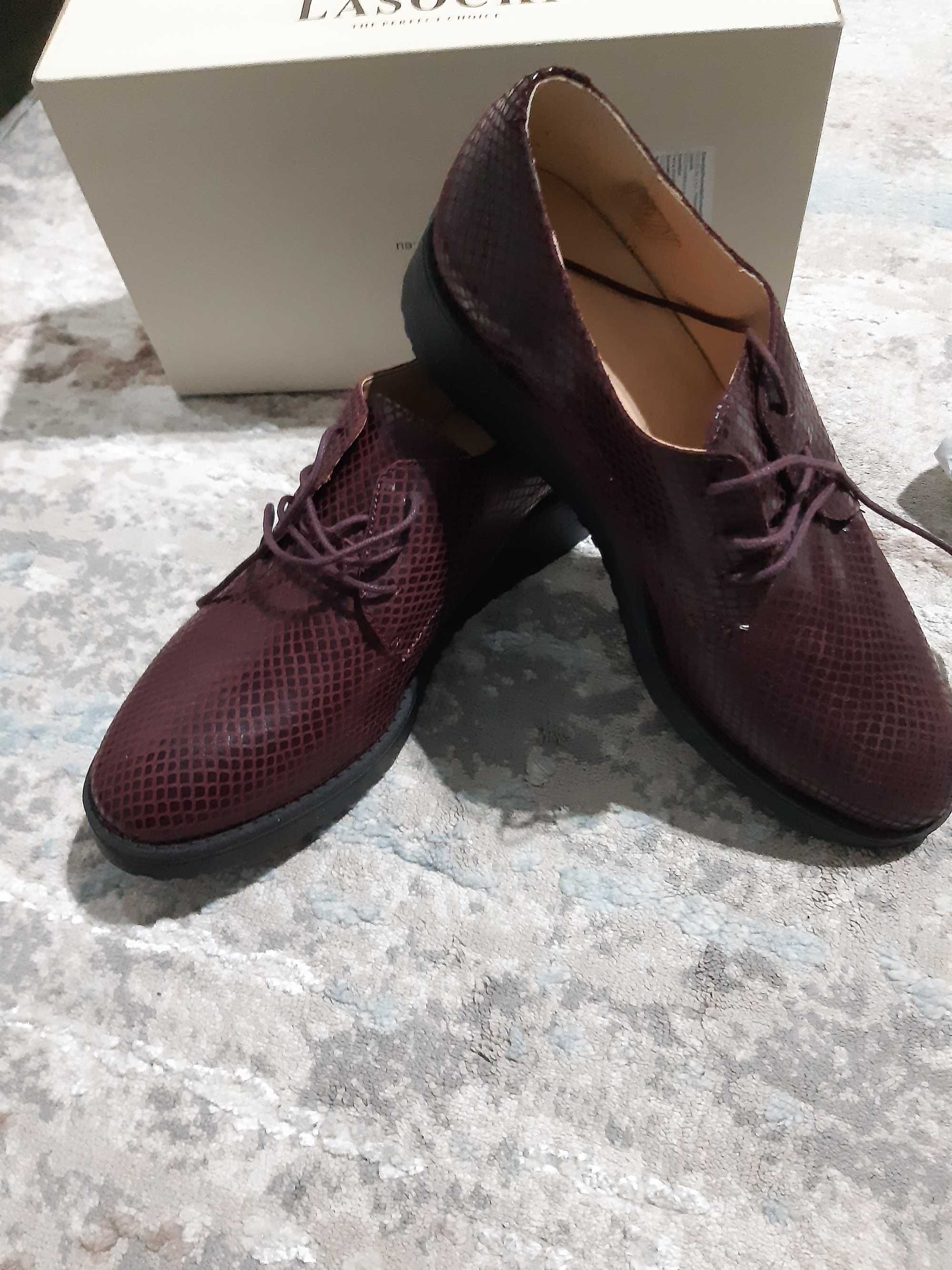 Pantofi piele 38 dama