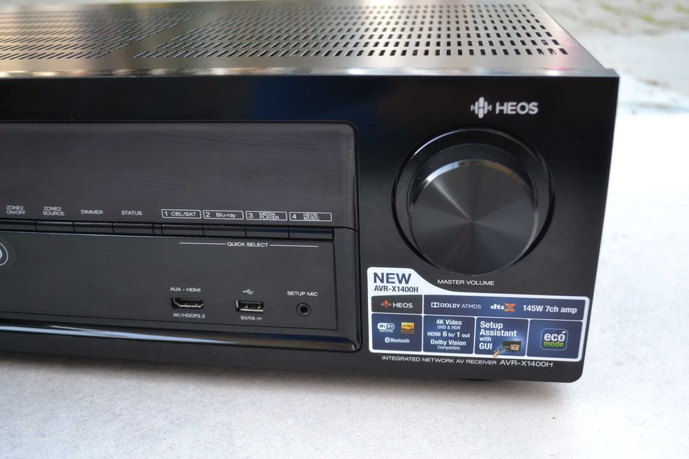 Amplificator Denon AVR X 1400 H cu Bluetooth /HDMI