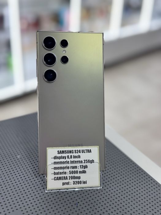 Samsung S24 ultra 256gb ca nou cu garantie