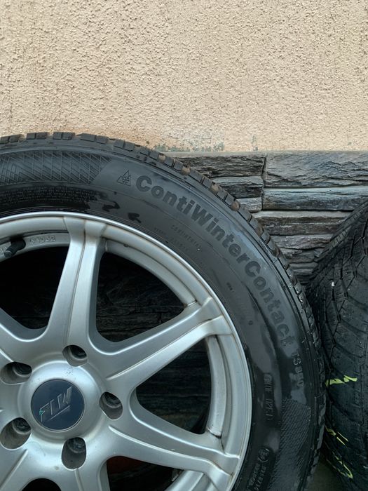 Set Jante Aliaj R16 cu anvelope iarna 205/55 R16