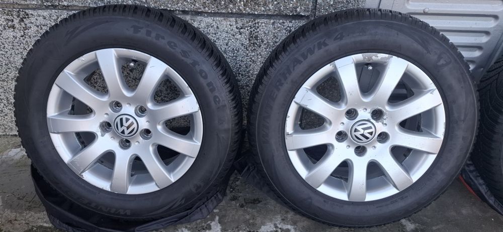 15 цола джанти от Фолксваген Голф 5 със зимни гуми !