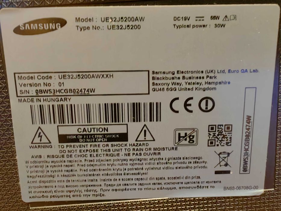 LED телевизор Samsung 32"