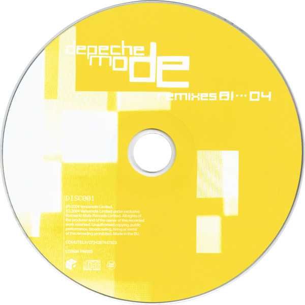 2xCD Depeche Mode - Remixes 81··04 (2004)