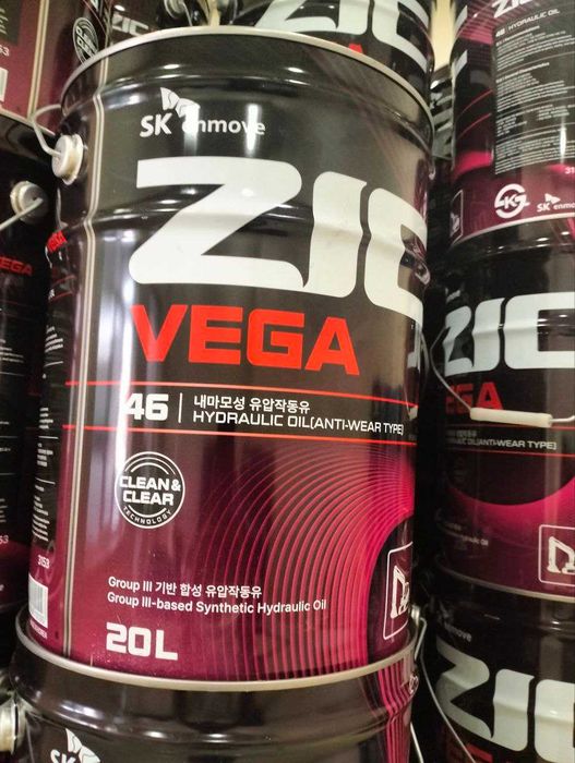 Масло гидравлическое ZIC 46, Масло моторное ZIC 15w40