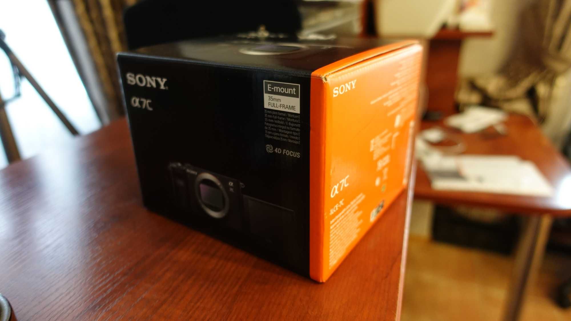 SONY камера Alpha 7C в упаковке  Торг Срочно меню на русском