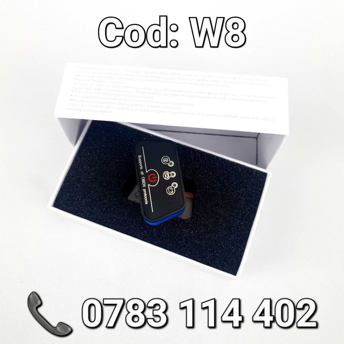 Tester-Diagnoza Auto Vgate iCar2 PRO-Bluetooth-ELM327-OBD2-V2.2-NOU-W8